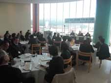 琵琶湖がみえるチャペルを会場に開かれた第6分科会