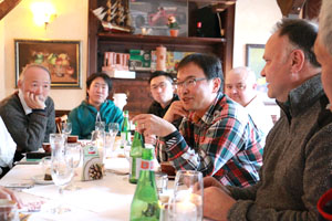 岩手同友会 案内の池田氏を囲んで