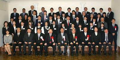 福島同友会合同入社式