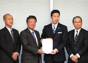 新潟同友会　知事へ「中小企業家の提言」を提出